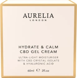 Hydrate & Calm CBD Gel Cream -Fenty Beauty aurelia london hydrate calm cbd gel cream 3