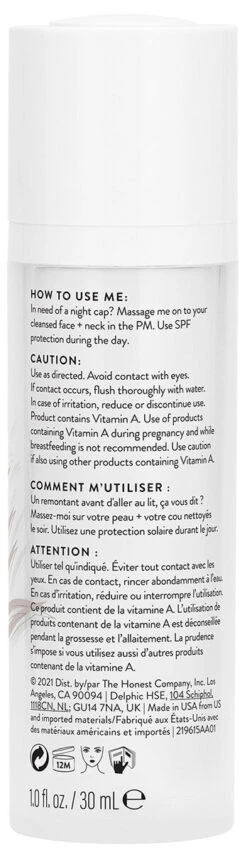 Honestly Pure Retinyl Serum -Fenty Beauty honest beauty honestly pure retinyl serum 2