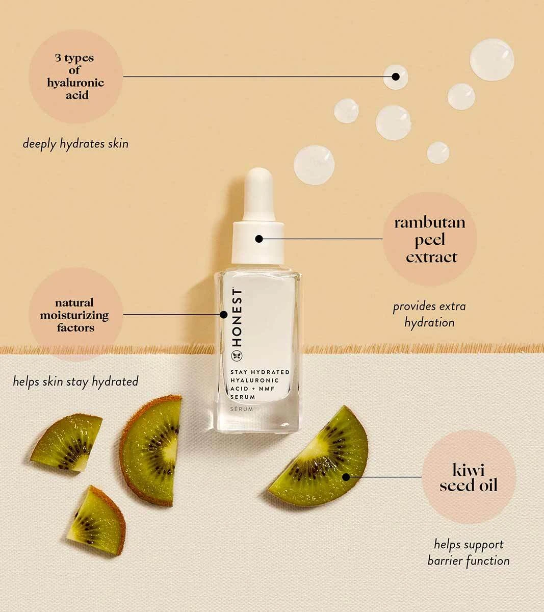 Stay Hydrated Hyaluronic Acid + NMF Serum 3 Stay Hydrated Hyaluronic Acid + NMF Serum – Bild 3