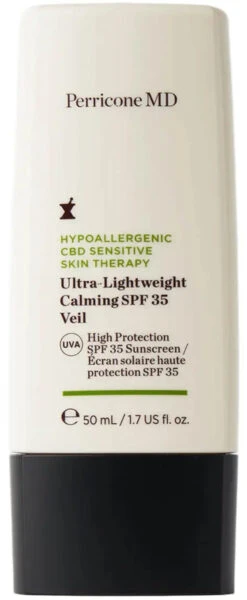 Perricone MD Hypoallergenic CBD Sensitive Skin Therapy Ultra Lightweight Calming SPF 35 Veil